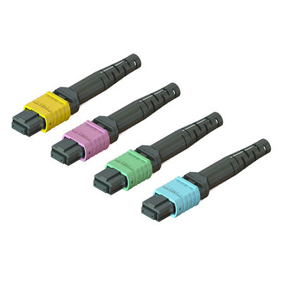 قیمت خوب مخابرات MPO فايبر نوري اتصال 3.5 60mm 12 / 16 / 24 هسته مرد زن آنلاین