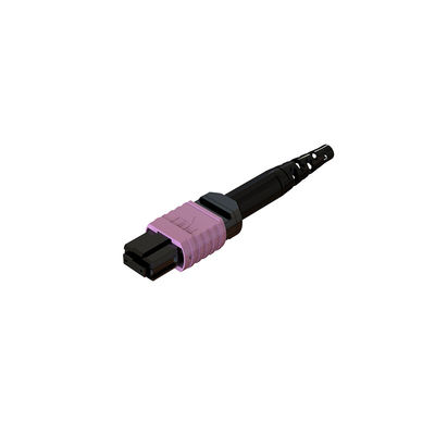 12 / 16 / 24 هسته های MPO فیبر کانکتور 3.0 60mm مرد زن RoHS گواهینامه