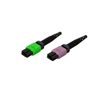 قیمت خوب MPO فايبر نوري وصل كننده به پایان می رسد برای کابل پرنده با رنگ های مختلف در بوت آنلاین