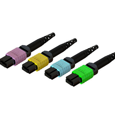 قیمت خوب 3.0mm 24 هسته MPO اتصال فیبر نوری برای قطعات ارتباطات فیبر آنلاین