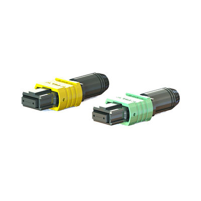 کانکتور فیبر نوری مینی MPO 36mm طول 12/16/24 هسته های مرد / زن گزینه ها