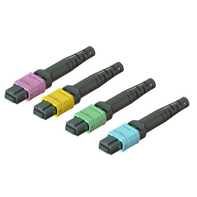 قیمت خوب اتصال سریع کانکتور فیبر نوری MPO 3.5 60mm 12 16 24 هسته با APC UPC آنلاین