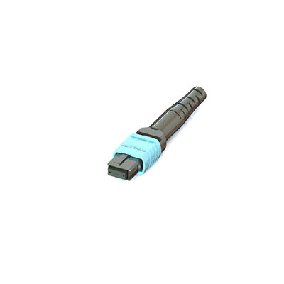 قیمت خوب MPO Pigtail Fiber Connector از شبکه های 40G / 100G / 400G پشتیبانی می کند آنلاین