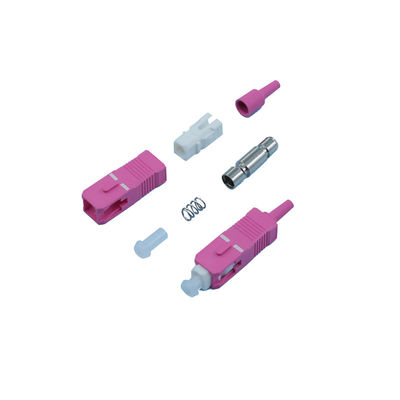 کانکتورهای فیبر نوری SC 3.0MM با کیت های کانکتور فیبر نوری و آداپتورها