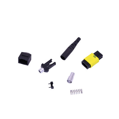 قیمت خوب 3.6mm MTP/MPO فیبر اتصال کیت مرد/زن با MT Ferrule om3 رنگ های مختلف آنلاین